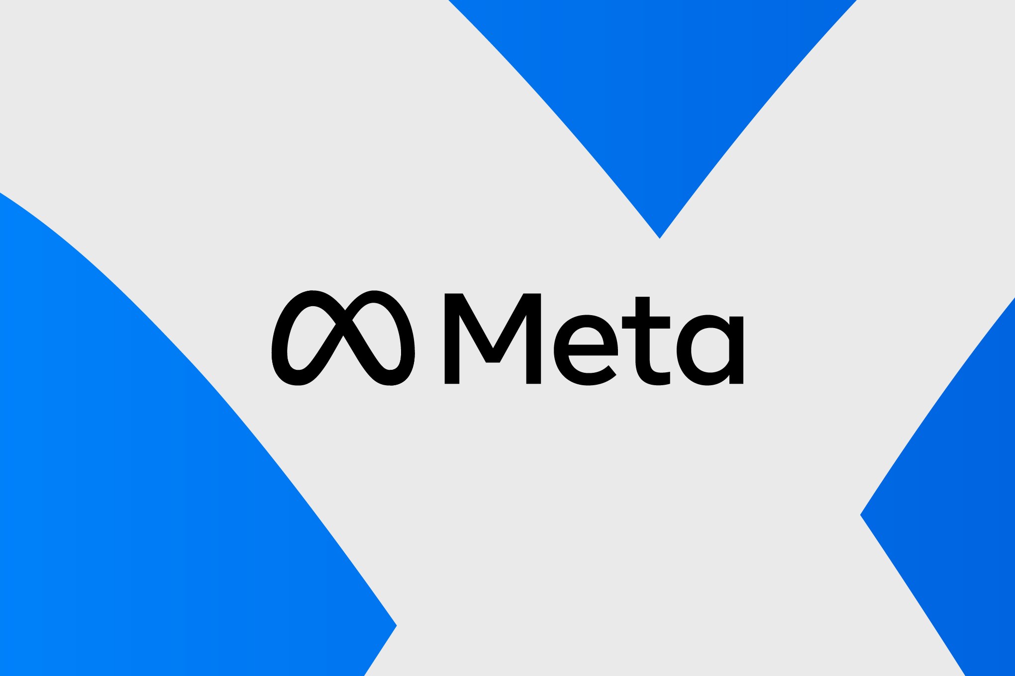 Logo de Meta y concepto de inteligencia artificial