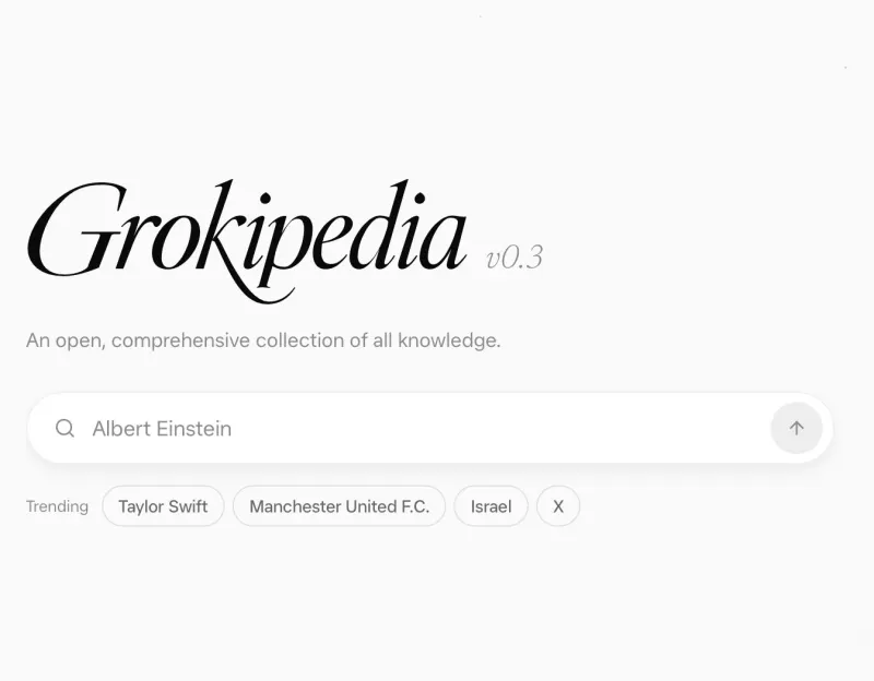 Grokipedia: El buscador IA de Elon Musk se renueva